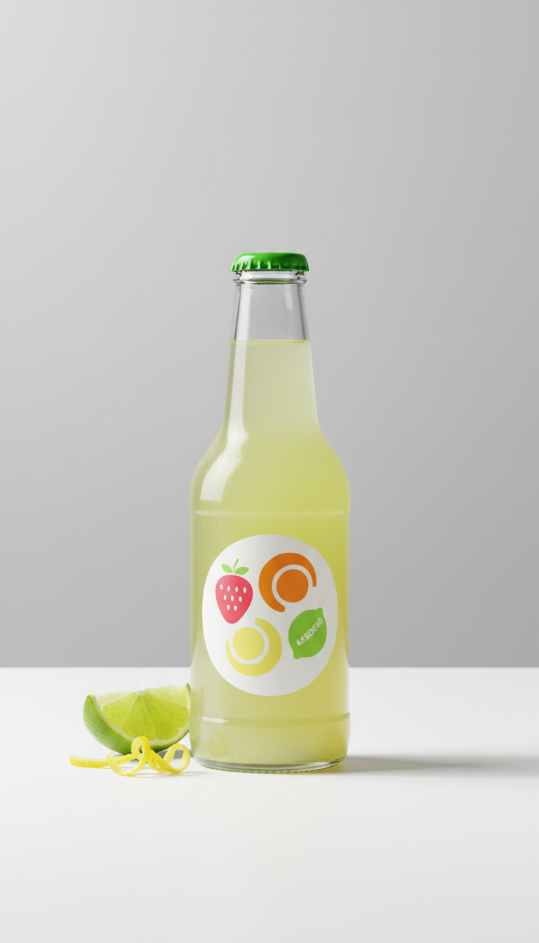 Lime Burst single-serve bottle